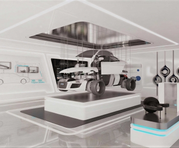 Modern Exhibition Hall-ID:925069096