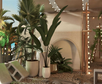 Wabi-sabi Style Terrace-ID:702346093