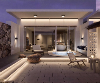 New Chinese Style Courtyard/landscape-ID:531892065