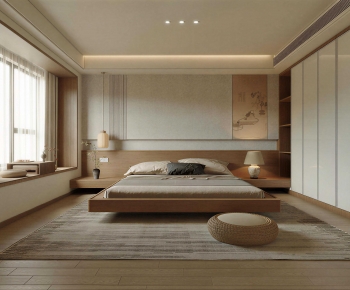 Japanese Style Bedroom-ID:326833011