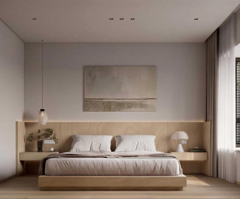 Japanese Style Bedroom-ID:938368083