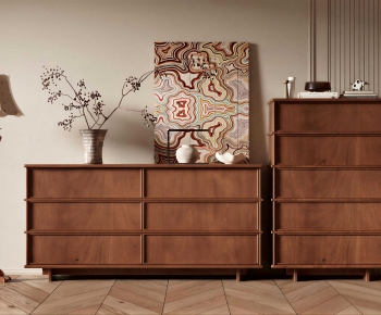 Wabi-sabi Style Entrance Cabinet-ID:649235015