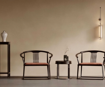 New Chinese Style Lounge Chair-ID:537936938