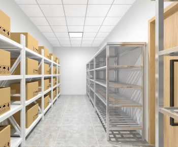 Modern Factory Floor/warehouse-ID:833070321