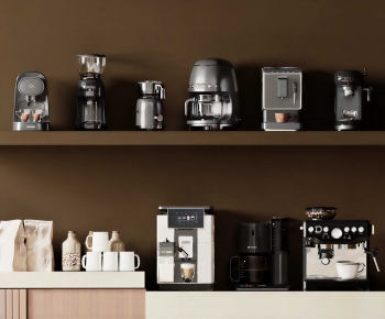 Modern Kitchen Electric Coffee Machine-ID:282208922