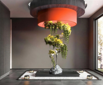 New Chinese Style Plant Landscaping-ID:172771939
