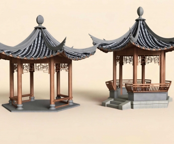 Chinese Style Ancient Architectural Buildings-ID:182524928