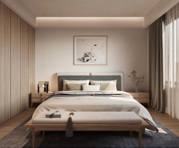 New Chinese Style Bedroom-ID:471371892