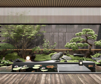 New Chinese Style Courtyard/landscape-ID:165538075
