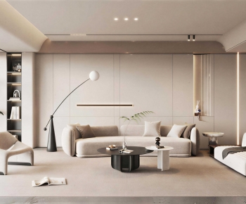 Modern A Living Room-ID:652395966