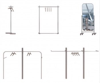 Industrial Style Coat Hanger-ID:558156016