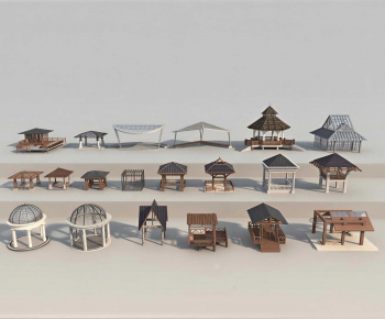 New Chinese Style Building Component-ID:282919494