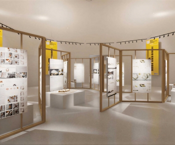 Modern Exhibition Hall-ID:514590984