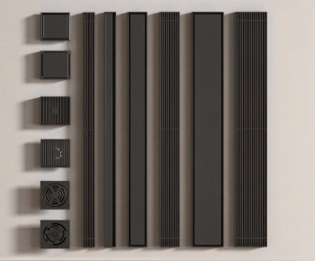 Modern Kitchen And Bathroom Components-ID:464409111