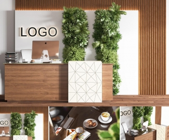 Modern Reception Desk-ID:243156912