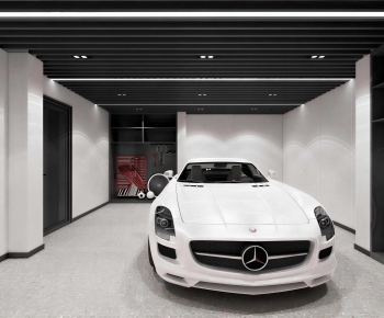 Modern Underground Garage-ID:381131897