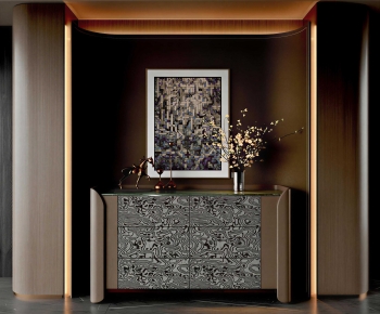 Modern Entrance Cabinet-ID:971961029