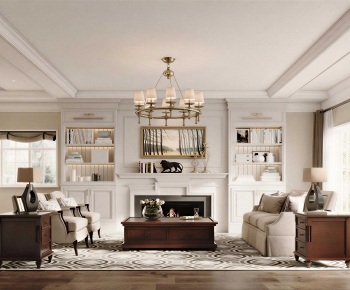 American Style A Living Room-ID:639700897
