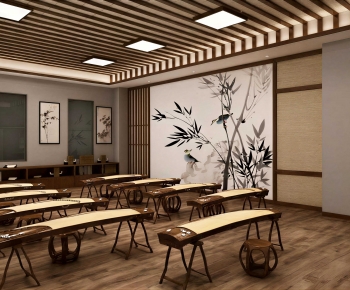 New Chinese Style Music Room-ID:637722975