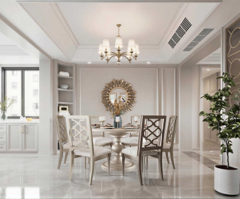 European Style Dining Room-ID:368547928
