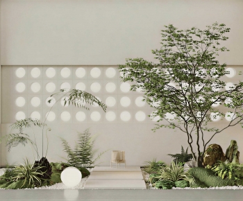 Modern Plant Landscaping-ID:642625092