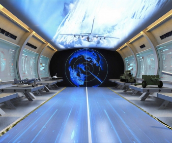 Modern Exhibition Hall-ID:225153923