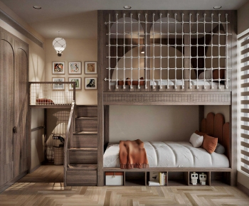 Wabi-sabi Style Children's Room-ID:116071948