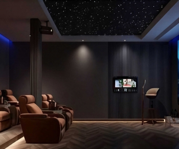 Modern Audiovisual Room-ID:816878083