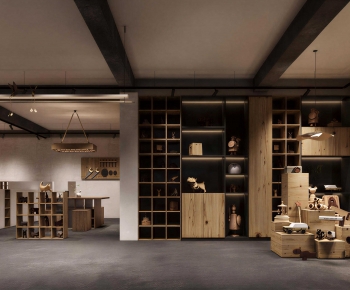 Industrial Style Exhibition Hall-ID:351552011