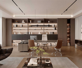 Modern Manager's Office-ID:870457892