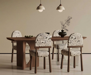 Modern Dining Table And Chairs-ID:813671113