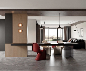Modern A Living Room-ID:358082062