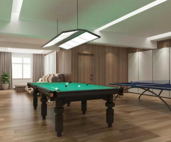 Modern Billiards Room-ID:932029016