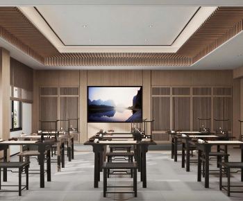 New Chinese Style Calligraphy Classroom-ID:960278034