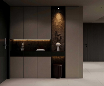 Modern Shoe Cabinet-ID:664155967