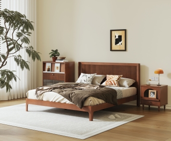 French Style Double Bed-ID:166841988