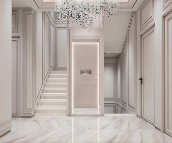 French Style Stairwell-ID:503137119