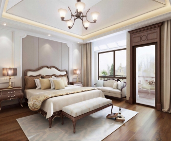 American Style Bedroom-ID:887284046