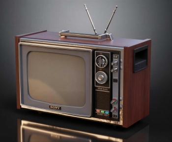 Retro Style TV Set-ID:826107987