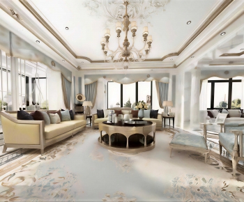 European Style A Living Room-ID:341404912