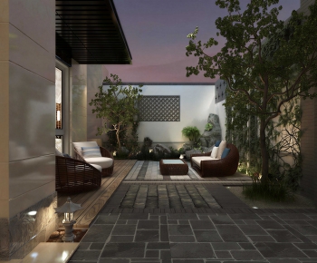 New Chinese Style Courtyard/landscape-ID:774900975
