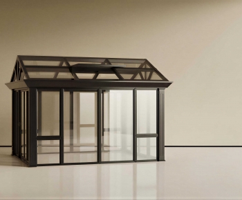 Modern Glass Sunshine Room-ID:404881009