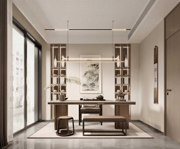 New Chinese Style Tea House-ID:145497081