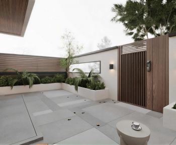 Modern Courtyard/landscape-ID:211441046