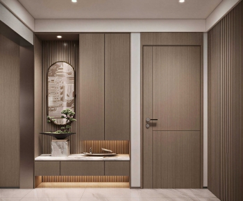 New Chinese Style Hallway-ID:671916015