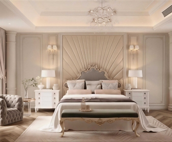French Style Bedroom-ID:382240066