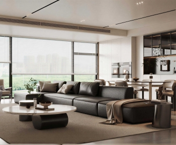Modern A Living Room-ID:480499032