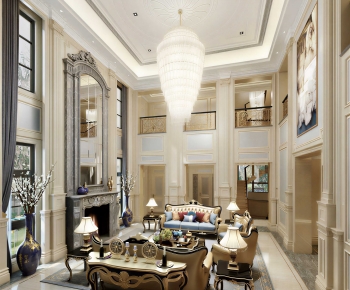 European Style A Living Room-ID:125022898