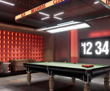 Modern Billiard Room-ID:109576946
