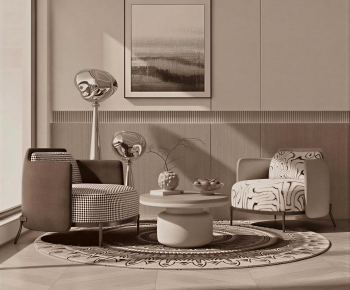 Modern Single Sofa-ID:661773923